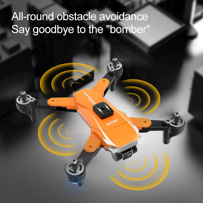 Advanced Features Drone Quadcopter - Dual Cameras, Obstacle Avoidance, UAV Aerial Photography Folding Remote Control