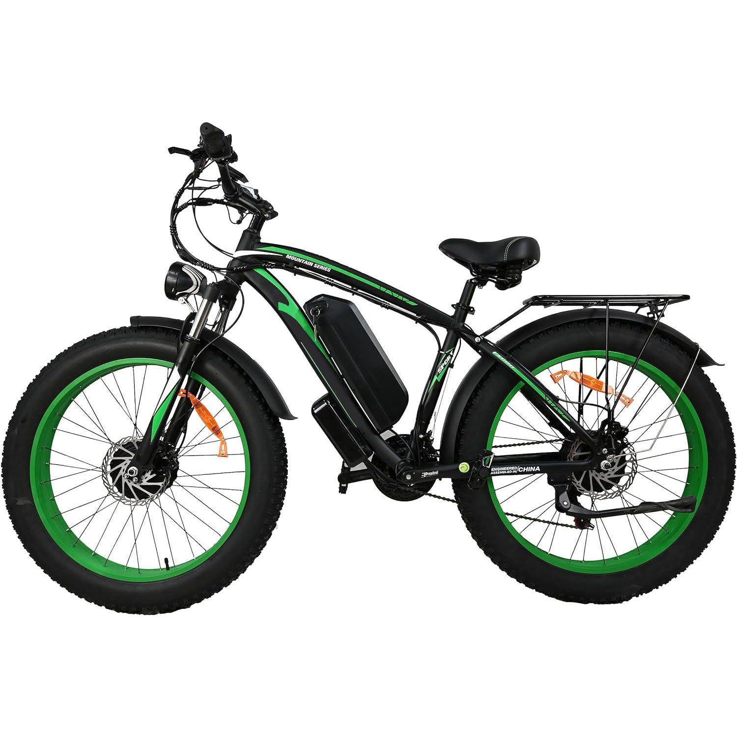 2000W E-Bike Adults - Electric Bike With 26 Inches Fat Tire 20AH Removable Battery, 21 Speed